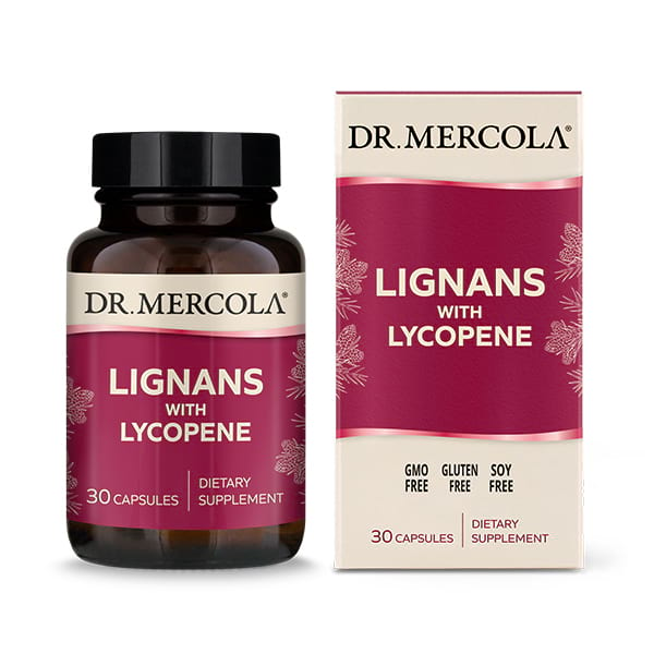 Dr. Mercola Lignans with Lycopene